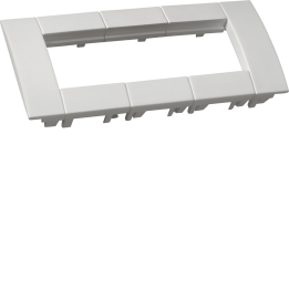 Hager GT4539016 Smart Socket 3-Gang 45x45 Traffic White