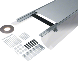 Hager BKFD400045 Floor Duct with Foil Sealing 400x45-70mm