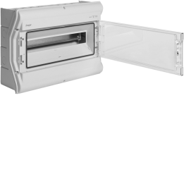 Hager VE118L Enclosure, Vector, IP5X, 18 Modules, AUT Version