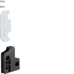 Hager UZ02S2 Earth Terminal, 2pcs / PE/N Busbar Holder