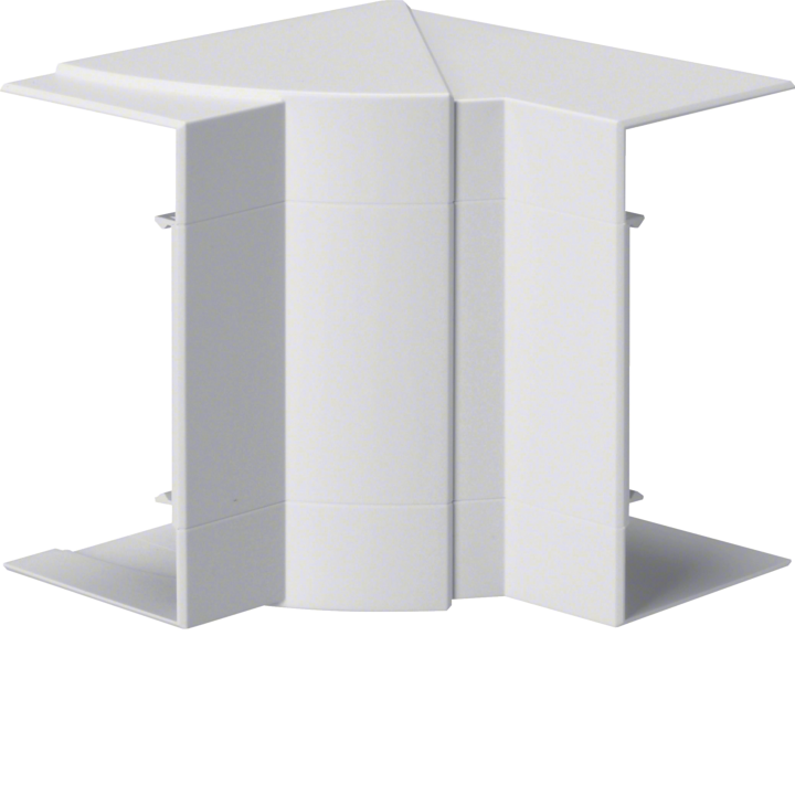 Hager BRP651304H9016 Internal Corner for Cable Trunking, White (RAL 9016)