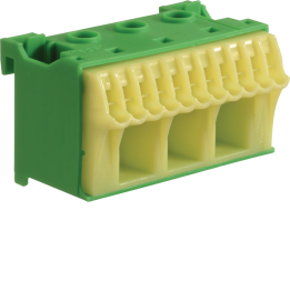 Hager KN14E PE Terminal Block, 14 Connections, Quick Connect
