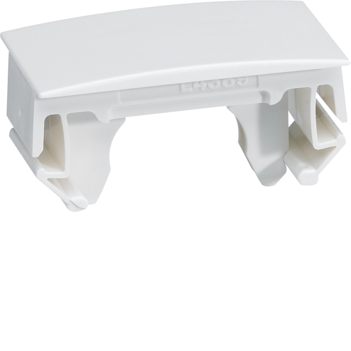 Hager GBDCLIP9016 Clip & Hidecut 45 Cable Trunking, Traffic White (RAL 9016)