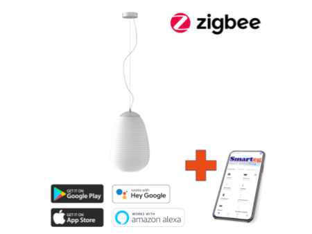 Viedā šūnu lampa 24x34cm E27 RGBW balta (Zigbee)