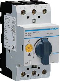 Пускатель двигателя Hager MM513N, 20.0-25.0A, 2.5М