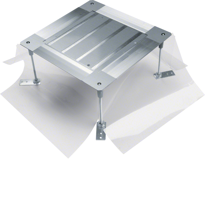 Hager UDH2215265 Lattialaatikko pitokynsillä koko 2 215-265mm