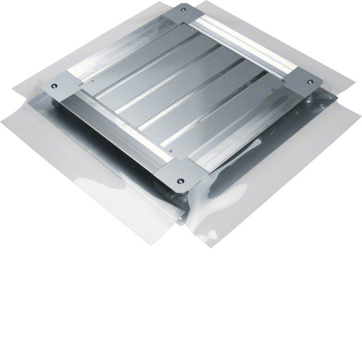 Hager UDB3050080 Floor Box with Floor Plate Size 3 (50-80 mm)