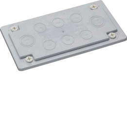 Hager FZ457 Universal Enclosure, 6x M25 + 2x M25/32, IP55
