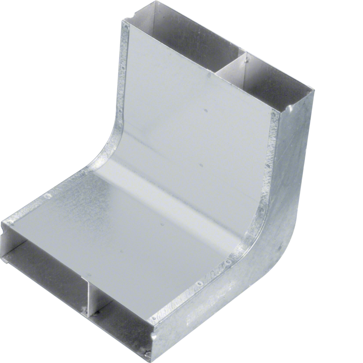 Hager UKK190482 stāvvada līkums zemgrīdas kanālam 190x48mm 2 grupas