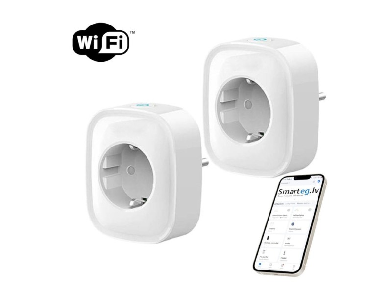 Smart ligzda WiFi Gosund SP1 (2-pack), Tuya