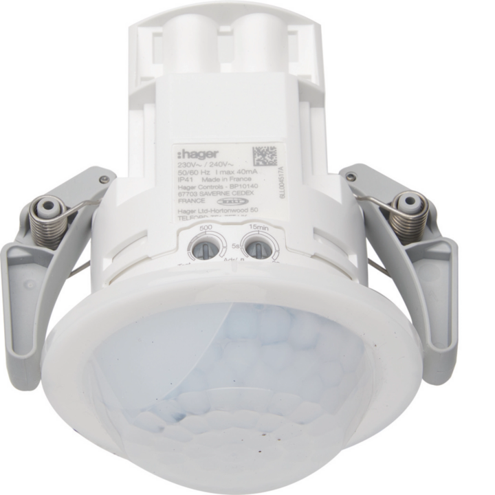 Hager EED505 DALI 360° Flush Mounted Movement Detector
