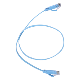 MARCA BLANCA UTP6-05B-FLAT Cat6 plakanais tīkla kabelis 5m - neekranēts UTP vads LAN Ethernet