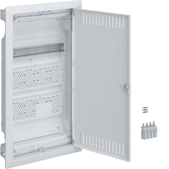 Hager VH36NWB Flush-Mounted Multimedia Distribution Board 3x12 Modules IP30