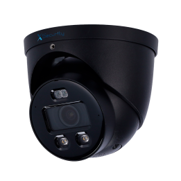 X-SECURITY XS-IPT982CA-4U-WIZCOLOR-TIOC-BLACK 4MP torņa IP kamera ar Wi-Fi, PoE, IP67, 30m IR, 2.8mm objektīvu, microSD līdz 512