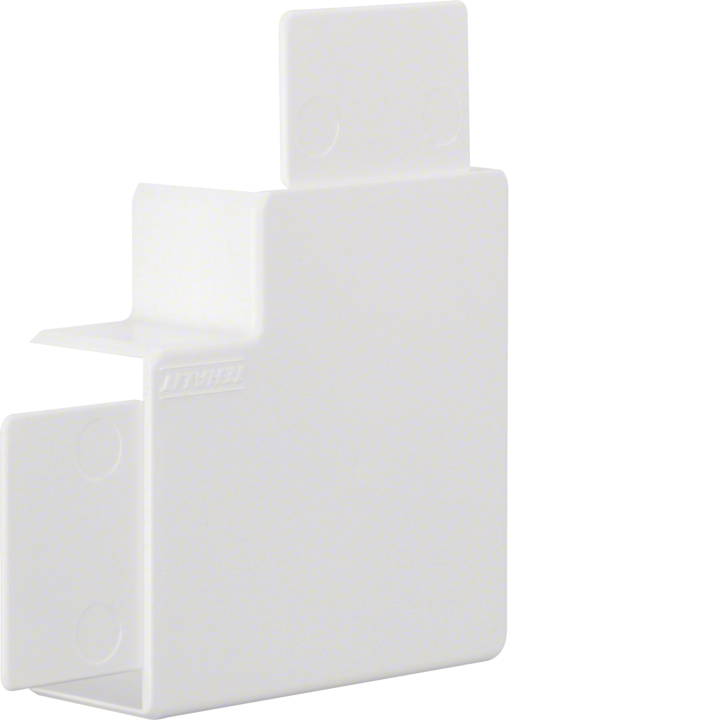 Hager LF3006059016 Flat Angle Cable Trunking 30x57mm Traffic White