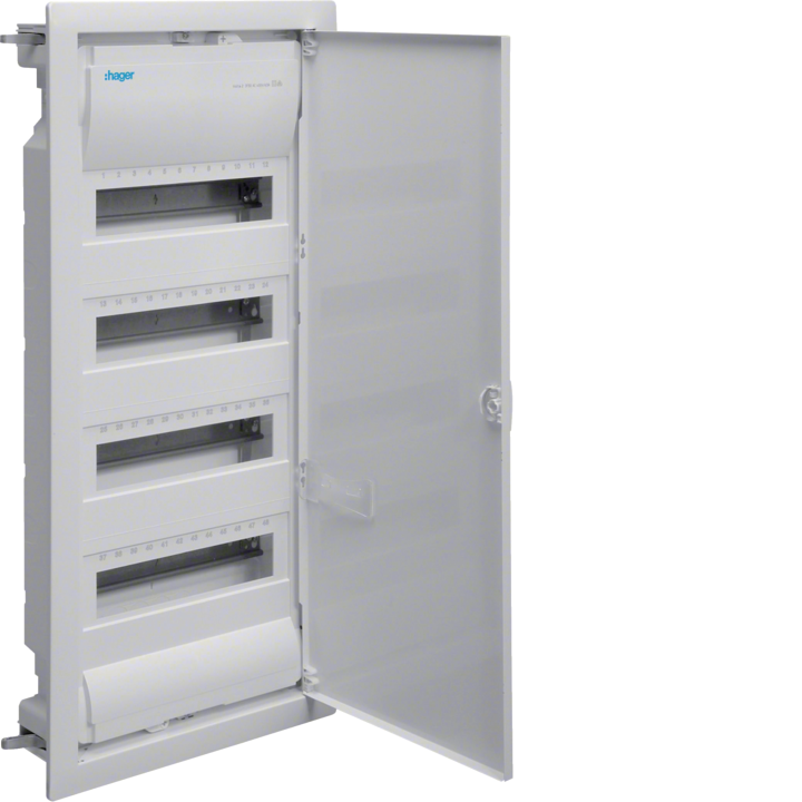 Hager VH48NC Flush-Mounted Enclosure 4x12 MOD IP30