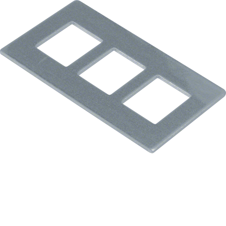Hager GTVDM013 atbalsta plāksne priekš GTVD2/3 ar 3xRJ45, 19,3x14,8 mm