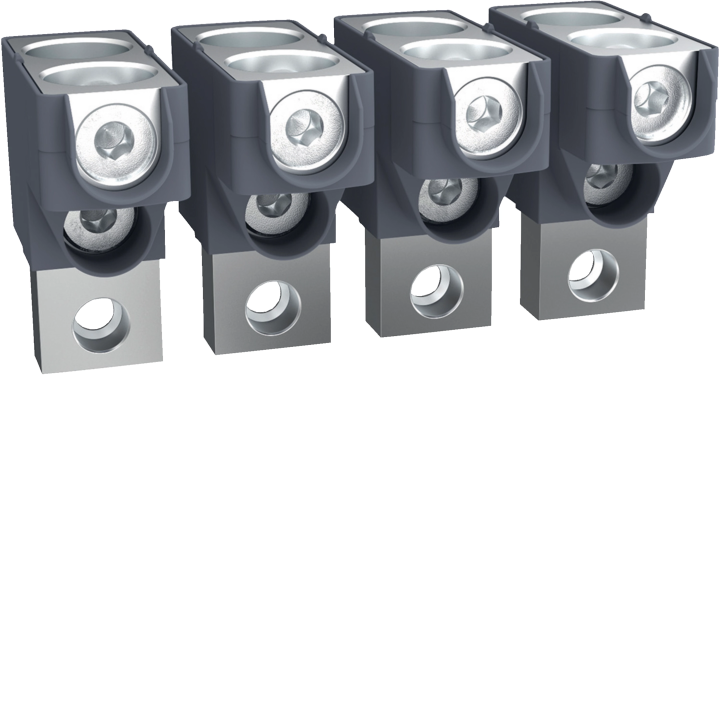 Hager HYW008H Distribution Block 4P 630A 2x35-300mm² Cage Clamp