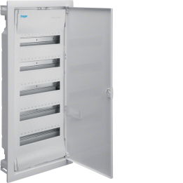 Hager VU60NW Flush-Mounted Enclosure 5x12MOD IP30 White