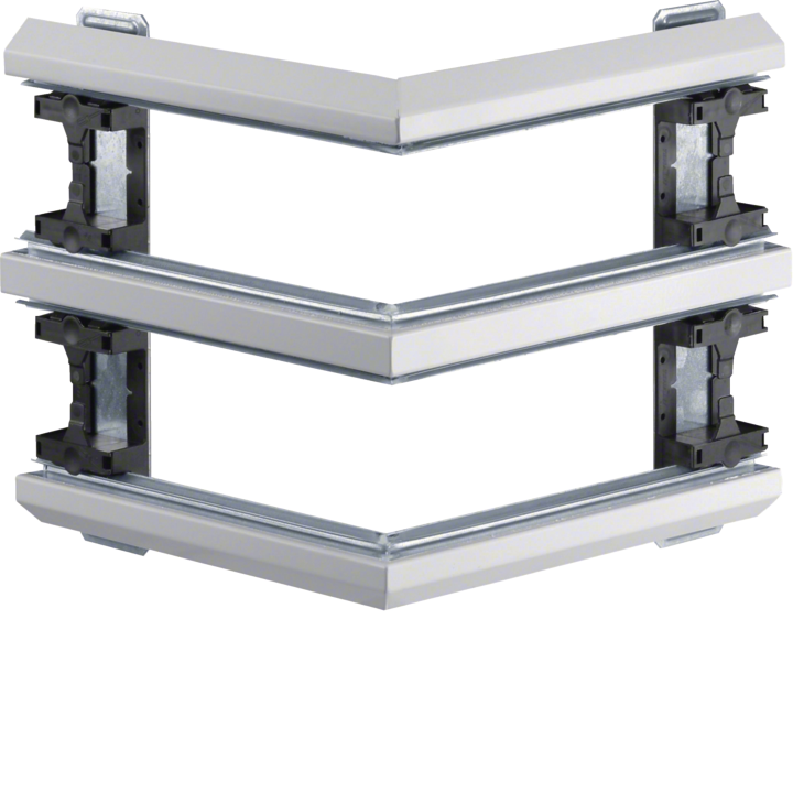 Hager BKIS121303D9016 External Cable Trunking 12x5mm 2m Steel White