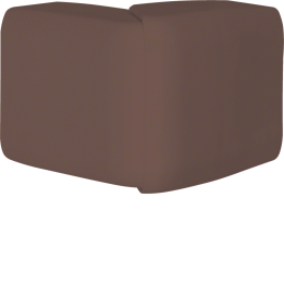 Hager ATA163038014 External Corner for ATEHA Mini Trunking, 16x30mm, Brown