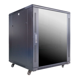 MARCA BLANCA RACK-18UFN-8D8W 19-tolline 18U võrguserveri riiulikapp, 800 mm sügav, eraldiseisev