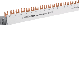 Hager KDN451D Insulated Busbar 3x(P+N) Fork 16mm² 54M