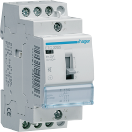 Hager ETC325S Humfree N&D Contactor 25A 3NO 230V