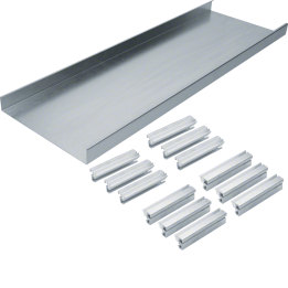 Hager AKU2500402 On-Floor Trunking Base 250x40mm