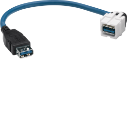 Hager GMKUSB3A Keystone sisestus USB3 tüüpi A