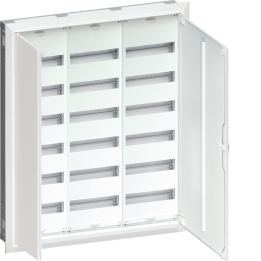 Hager FWU63S Flush Enclosure 6-Row 216 Modules