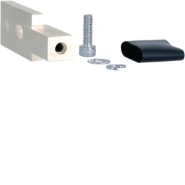 Hager HYE034H Rear Connection Distribution Block 4P 1000A
