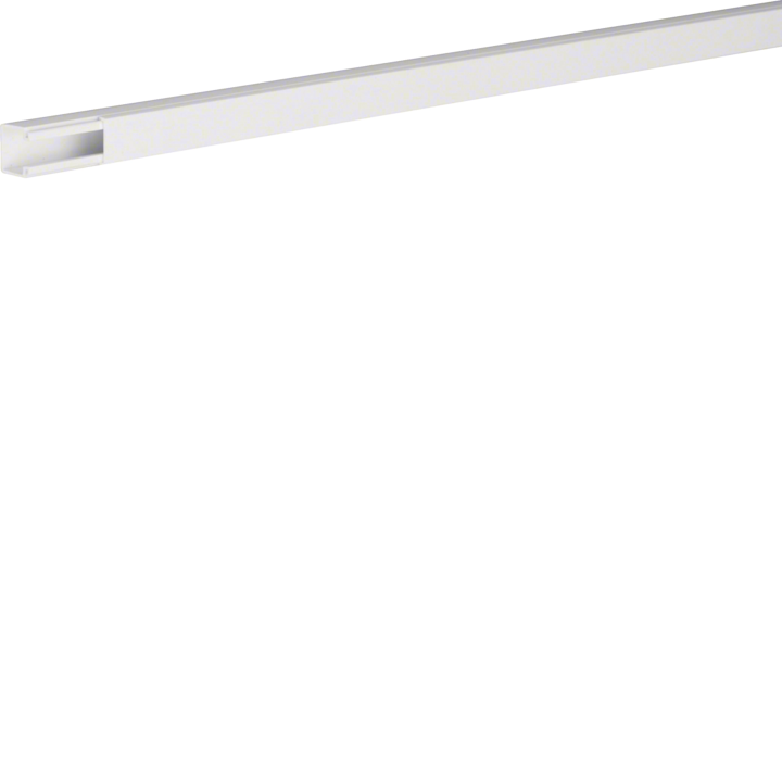 Hager LT150 Mini Trunking with Adhesive Tape 15x15mm White