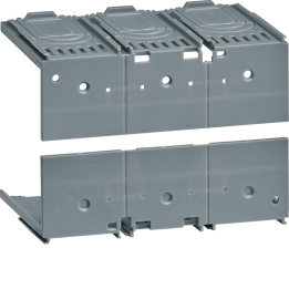 Козырек клемм Hager HYT025H, задний и встраиваемый P250, 3P