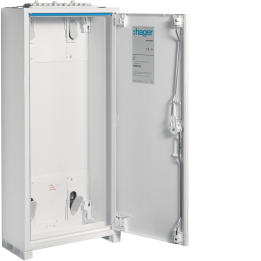 Распределительный шкаф Hager FWB41D, 4 ряда, 48 модулей, IP43
