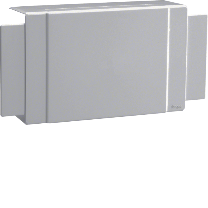Hager FB6013087030 T-kappale kaapelikanavaan 60x130mm kiviharmaa RAL 7030