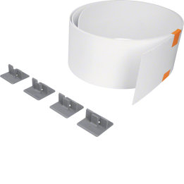 Hager BKTWK91 pertvara kabelių kanalams, 91 mm aukščio, 2 m ilgio, PVC