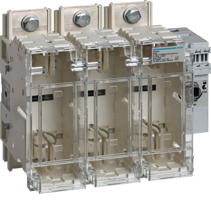 Hager HFD340 Fuse Switch-Disconnector 3P 400A
