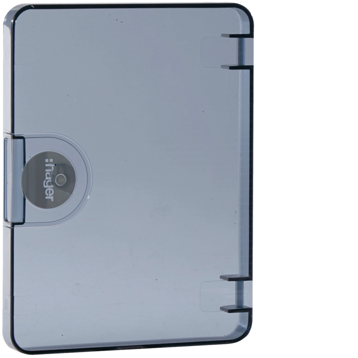 Hager VZ621N Transparent Door for VF/VS104 Enclosures