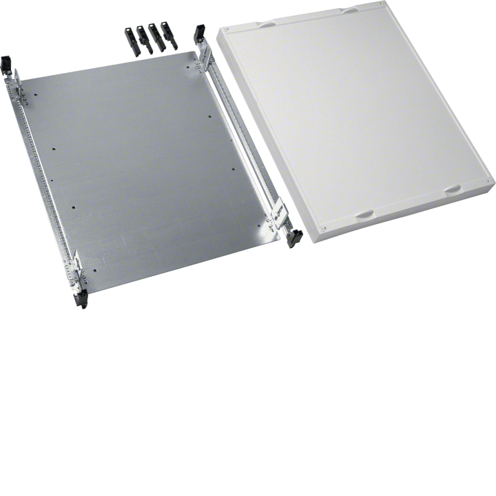 Hager UD42C1 Universal Distribution Board Enclosure Kit, 600x500mm, with Mounting Plate