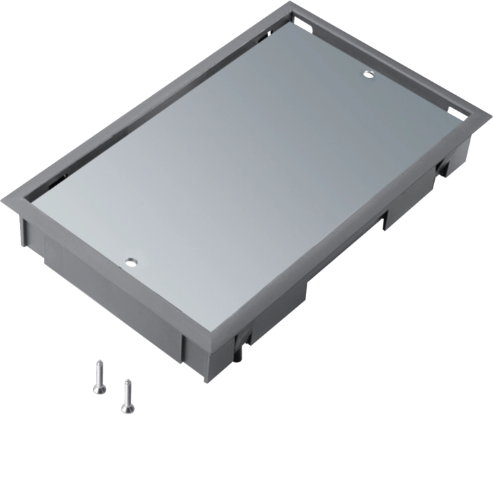 Hager BDE04057011 Aklinas variklio dangtis E04, skirtas 5 mm grindims