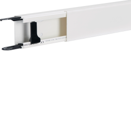Hager Liféa LF3006009016 kanalų mova su 2 spaustukais, 30x57mm, balta
