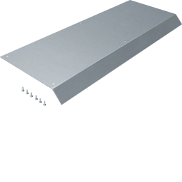 Hager AKB82500401 Blind Lid 800mm 45° One-Sided for AK 250x40 Trunking