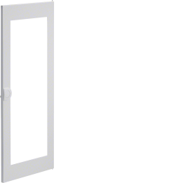 Hager VZ134N Door, Volta, flush/hollow wall, transparent, 4 rows