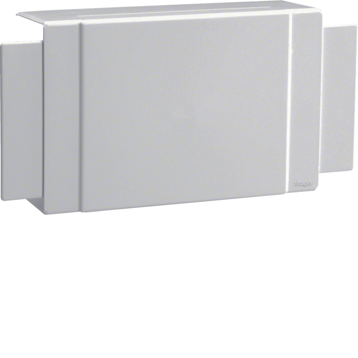 Hager FB6013087035 T-kappale kaapelikanavaan 60x130mm vaaleanharmaa