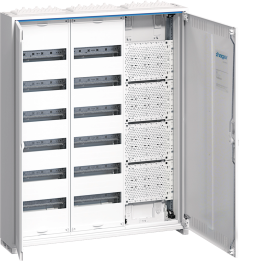Hager FWB63K1 Universal Enclosure, 144 Modules + Media, Quick Connect