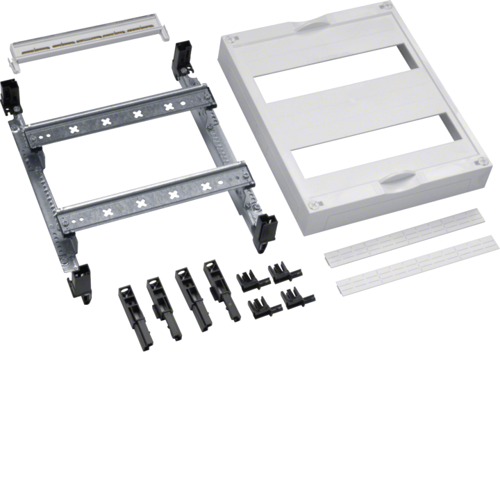 Hager UD21B4 Universal Distribution Board Enclosure 300x250mm 2x12 Modules