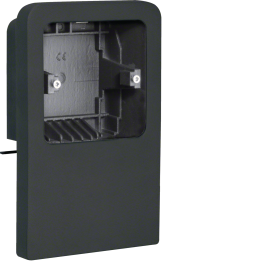 Hager SL201159019011 acc.box univ. Cable Trunking Black