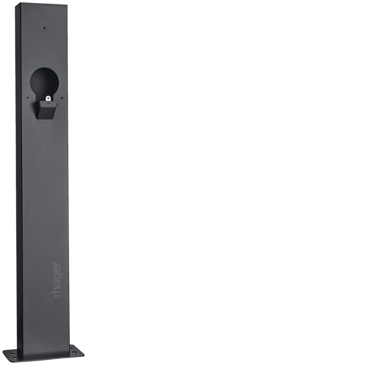 Hager XVA130 Charging Station Basic Pedestal for XV