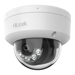 HIKVISION IPC-D140HA-LUC(4mm) 4MP kupolinė IP kamera su PoE, dvigubu apšvietimu, įmontuotu mikrofonu, 20m IR
